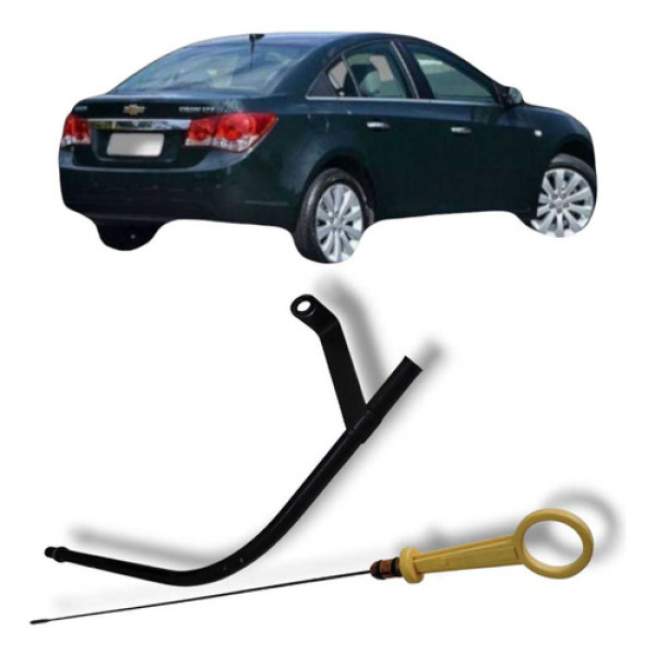 Tubo Vareta Nível Óleo Motor Chevrolet Cruze Lt Original