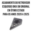 Acabamento Retrovisor Chevrolet Onix Gm 2020 2025 Original  