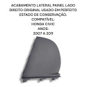  Acabamento Painel Lado Direito Honda Civic Original 