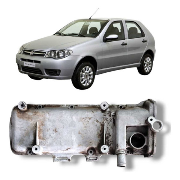 Tampa Comando Válvula Fiat Fire 1.0 8v Palio 2008 2012 Prata