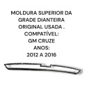 Moldura Superior Grade Dianteira Chevrolet Cruze Original