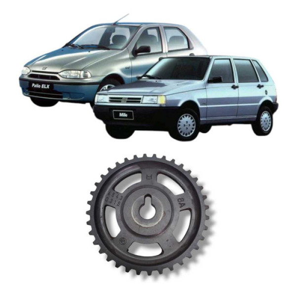 Engrenagem Comando Auxiliar Fiat Palio Uno 1996 A 2002