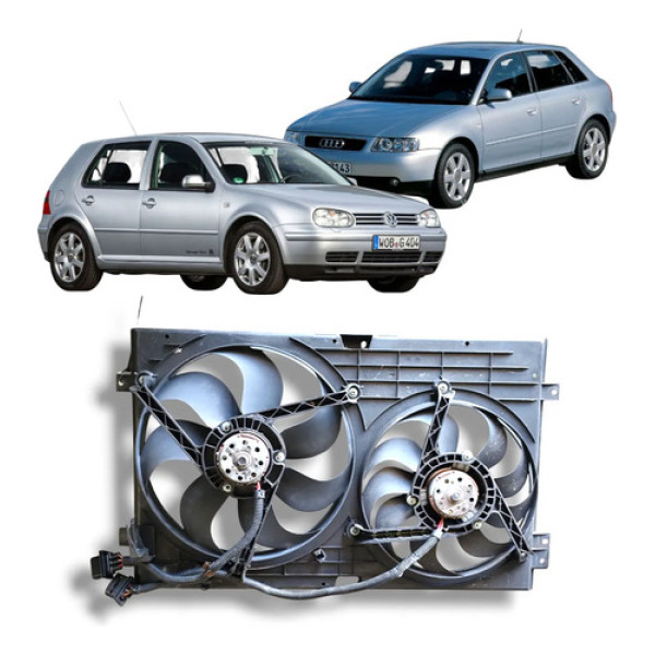 Defletor Radiador Ventoinha Volkswagen Golf Audi A3 1999 200