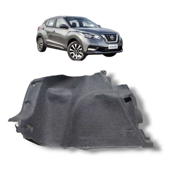 Forro De Porta Malas Lado Esquerdo Nissan Kicks 2016 A 2022