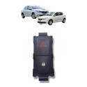 Botão Alerta Trava Original Renault Logan 2015 A 2021
