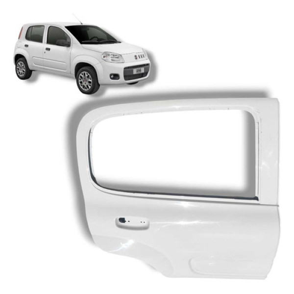Porta Traseira Direita Fiat Uno Vivace 2011 A 2016 Original 