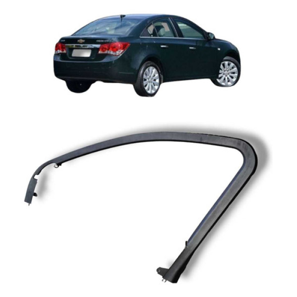 Moldura Porta Dianteira Direita Chevrolet Cruze Original