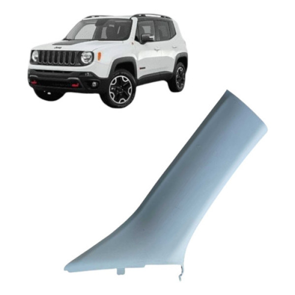 Moldura Coluna Parabrisa Lado Direito Jeep Renegade 2016