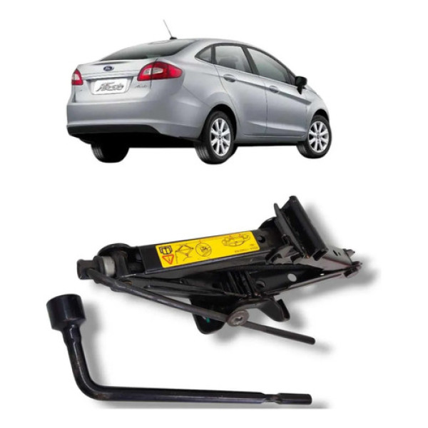 Kit Macaco Chave Roda Ford Fiesta 2011 Original