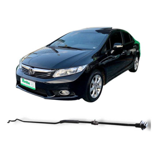 Vareta Capô Honda Civic G9 2012 2016 Original Preto