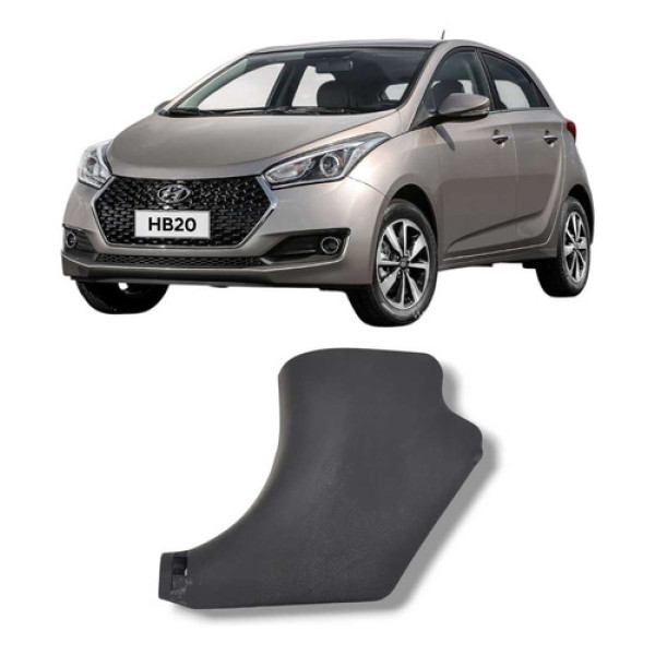 Moldura Soleira Dianteira Esquerda Hyundai Hb20 2013 A 2019
