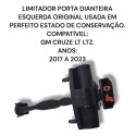 Limitador Porta Dianteira Esquerda Gm Cruze Original