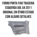 Forro Fixo Porta Traseir/esquer Gol G4 Original Com Detalhes