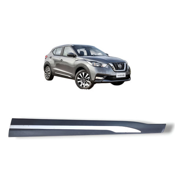 Moldura Porta Dianteira Direita Nissan Kicks 2017 A 2021