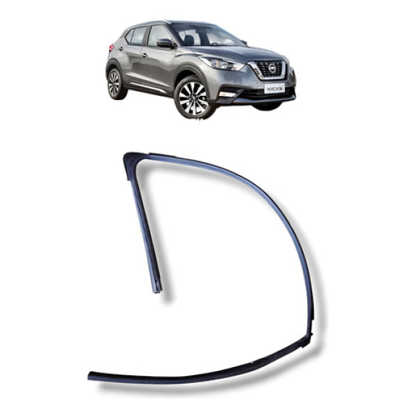 Canaleta Vidro Dianteiro Esquerdo Nissan Kicks 2017 A 2021
