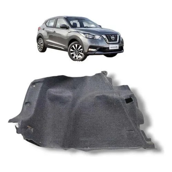 Forro Porta Malas Esquerdo Nissan Kicks 2017 2021 Original