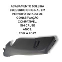 Acabamento Soleira Esquerdo Chevrolet Cruze Lt Ltz Original 