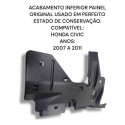  Acabamento Inferior Painel Honda Civic 2007 A 2011 Original