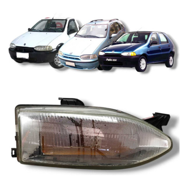 Farol Dianteiro Direito Fiat Palio Original