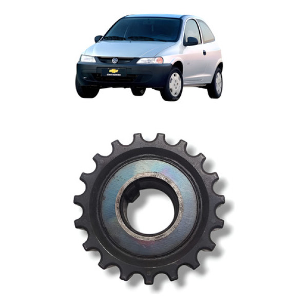 Engrenagem Virabrequim Original Usado Gm Celta 2003