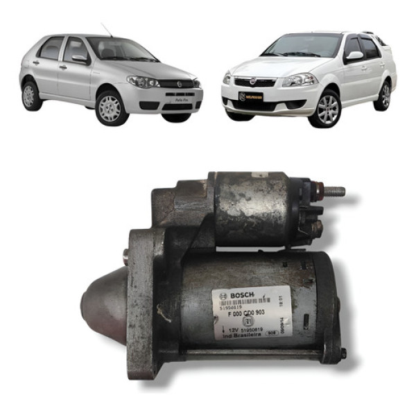 Motor Arranque Fiat Palio Siena 2005 A 2012 Original