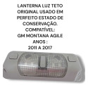 Lanterna Luz Teto  Chevrolet Montana Agile Original
