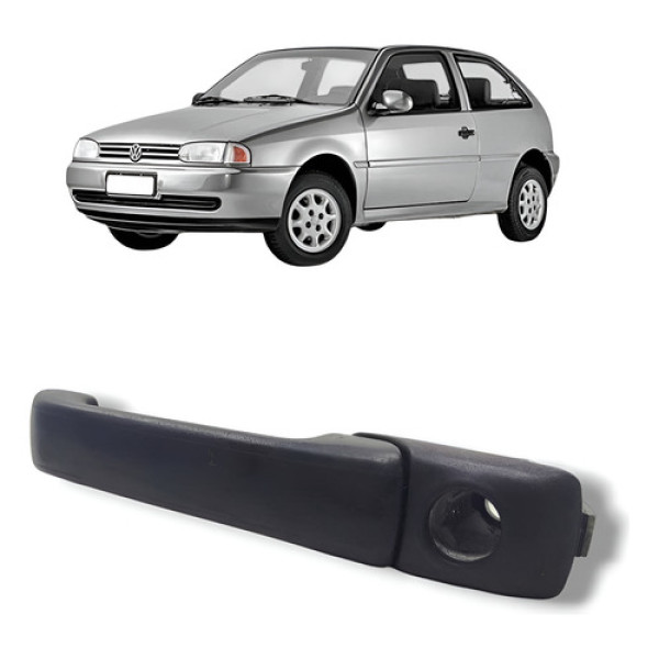 Maçaneta Porta Dianteira Esquerda Vw Gol Parati 1995 A 1999