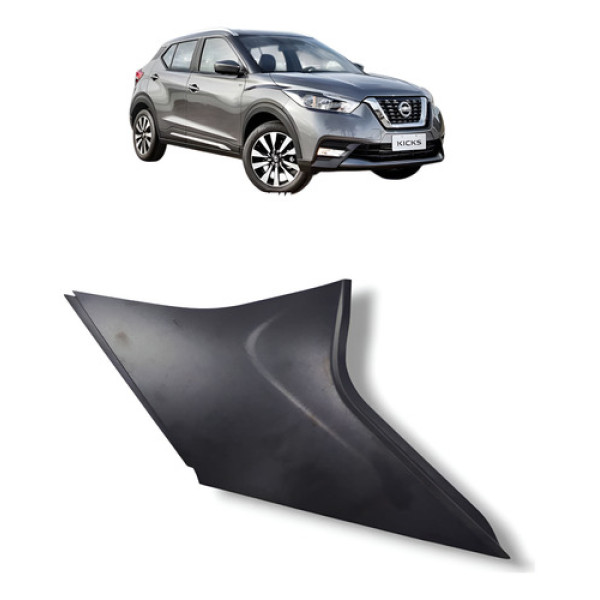 Moldura Coluna Traseira Esquerda Nissan Kicks 2017 A 2021