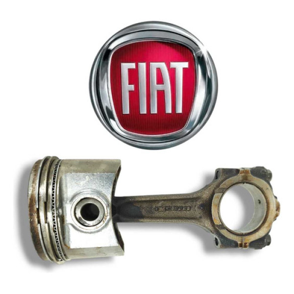 Pistão E Biela Fiat Fire 1.0 8v 2001 2004 Gasolina Original
