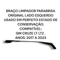  Braço Limpador Parabrisa Chevrolet Cruze Lt Ltz Original 
