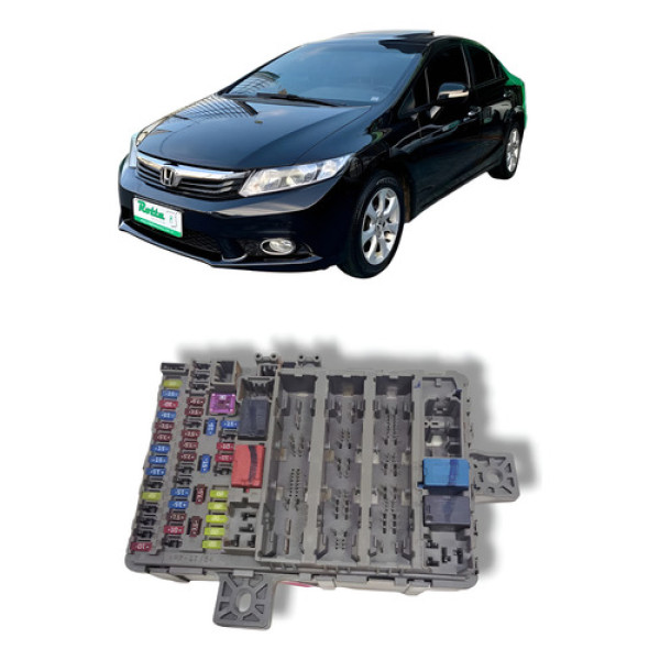 Caixa Fusível Honda Civic G9 2012 A 2016 Original