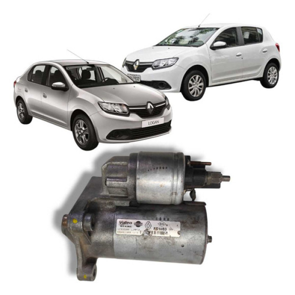 Motor Arranque Renault 1.6 Logan Sandero 2014 2017 Original