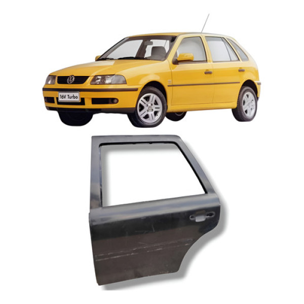 Porta Traseira Esquerda Vw Gol G3 2000 2005 Original