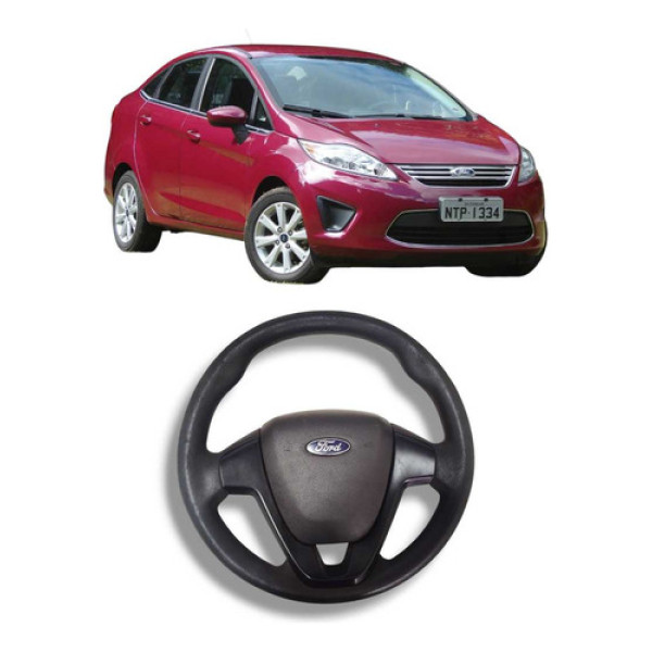 Volante Direção Ford Fiesta 2011 A 2015 Original
