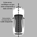 Moldura Interna Retrovisor Interno Esquerdo Vw Gol 2008 2016 Preto