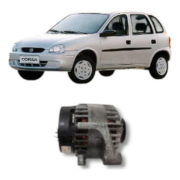 Alternador Celta Corsa 1.0 1.4 01/ S/ Ar S/ Direça Denso 60a