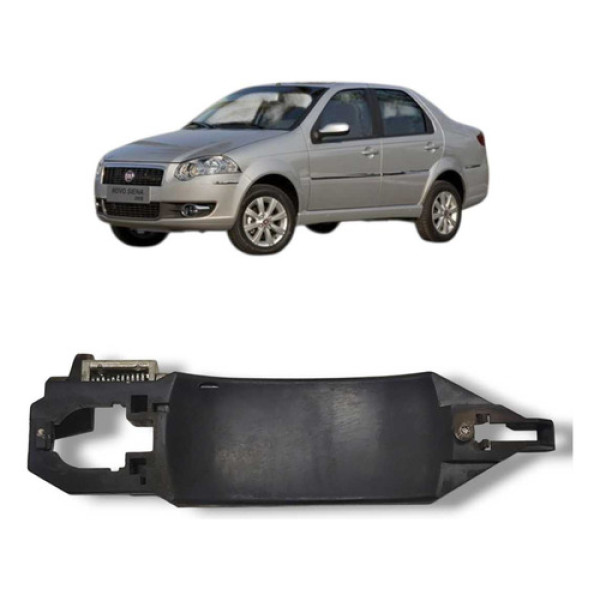 Suporte Maçaneta Dianteira Direita Fiat Siena 2008 2012