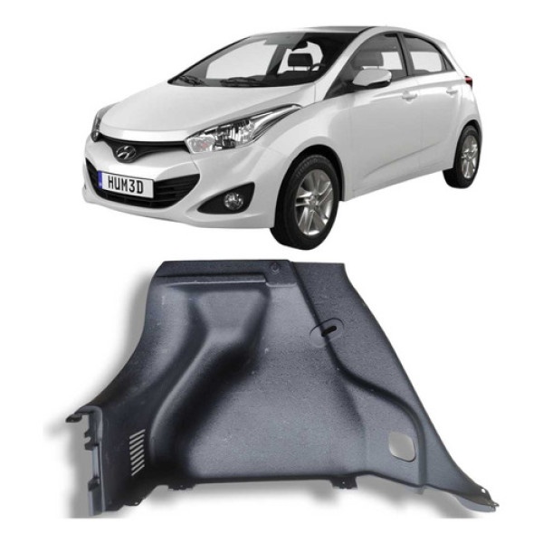 Forro Porta Malas Esquerdo Hyundai Hb20 2013 2019 Original