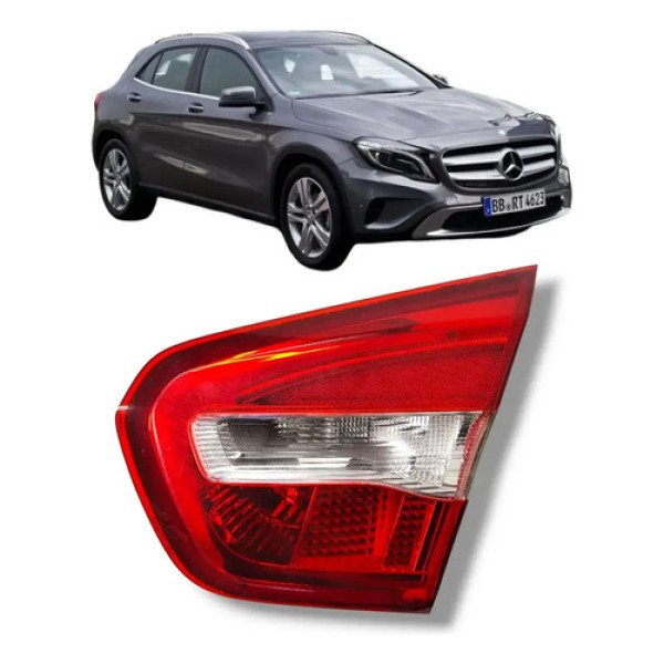 Lanterna Tras Direit Mercedes Gla 200 250 15/20 Mala S/ Led Direito/passageiro Vermelho
