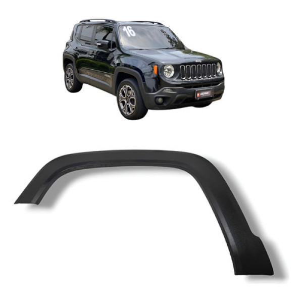Moldura Paralama Dianteiro Esquerdo Jeep Renegade 2014 A 22