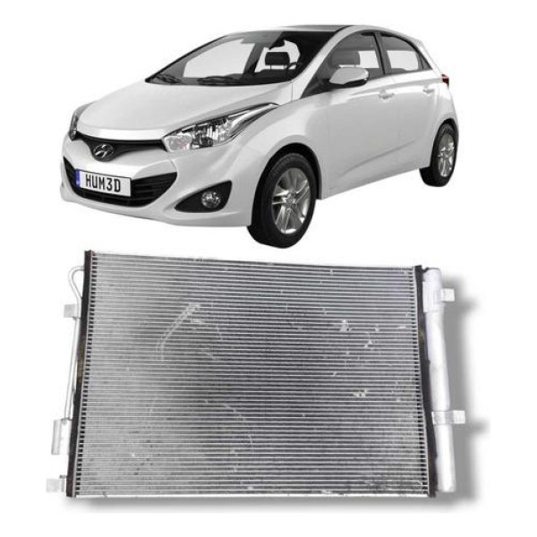 Condensador Ar Condicionado Hyundai Hb20 2013 2019 Original