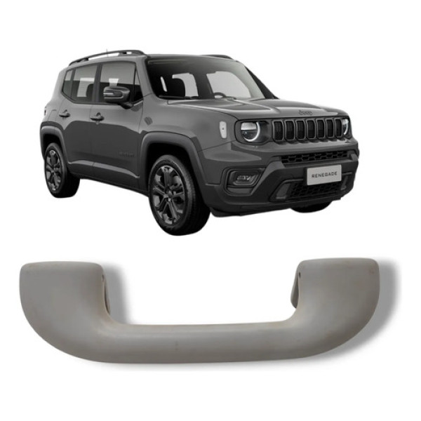 Par Alça Teto Pqp Direito Jeep Renegade 2016 2025 Original Cinza