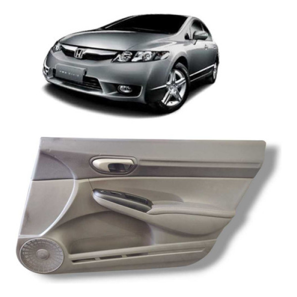  Forro Porta Dianteira Direita Honda Civic Original 