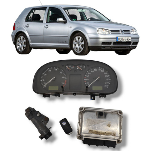 Kit Code Injeção Vw Volkswagen Golf 1999 2006 Original