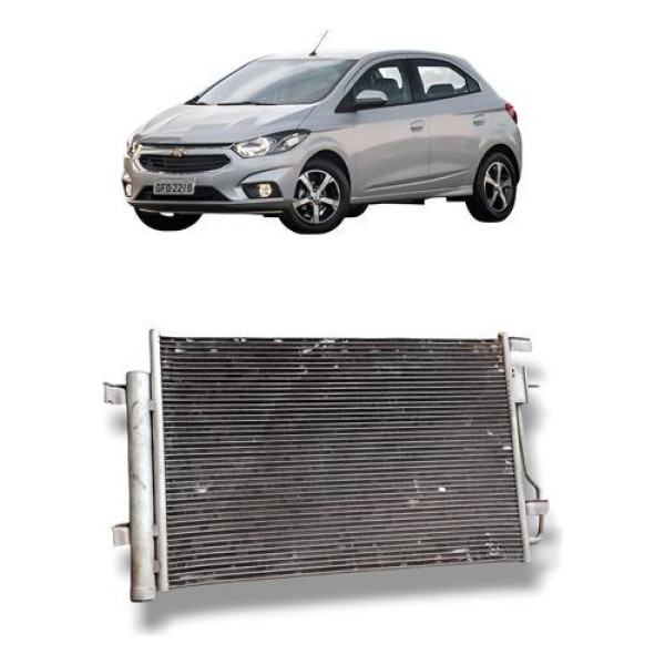 Condensador Ar Condicionado Gm Onix Prisma 2017 A 2020