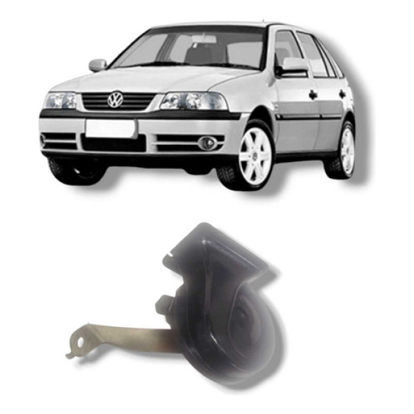 Buzina Caracol Do Volkswagen Gol G3 De 2000 A 2005 Original 