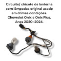 Chicote Lanterna Lâmpadas Onix Onix Plus 2020 2024 Original 