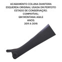 Acabamento Coluna Dianteiro Esquerdo Gm Montana Agile 