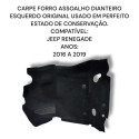  Forro Carpe Dianteiro Esquerdo Jeep Renegade Original