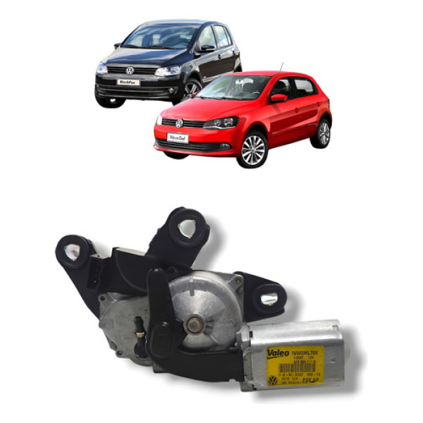 Motor Limpador Parabrisa Traseiro Vw Gol Fox 2010 A 2014